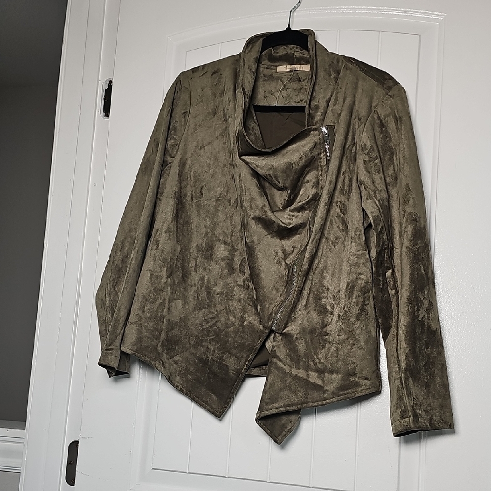 My Danielle L NWOT Chic Olive Women's Blazer